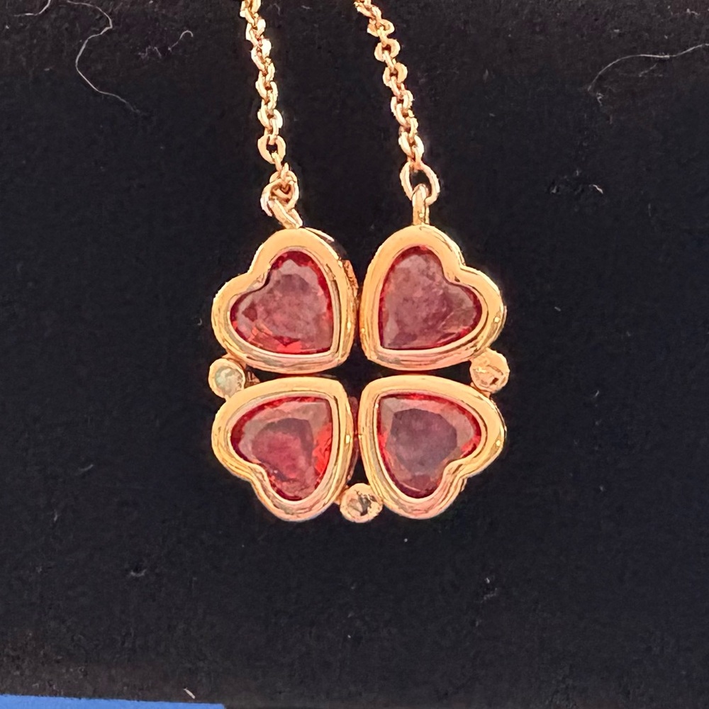 ❤️Valentine Beauty! Rose Gold Heart Pendant Necklace